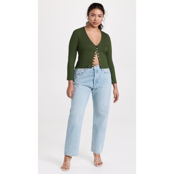 AGOLDE Denim - AGOLDE 90's Snapshot Blue High Rise Loose Straight Leg Ankle Jeans, Size 27